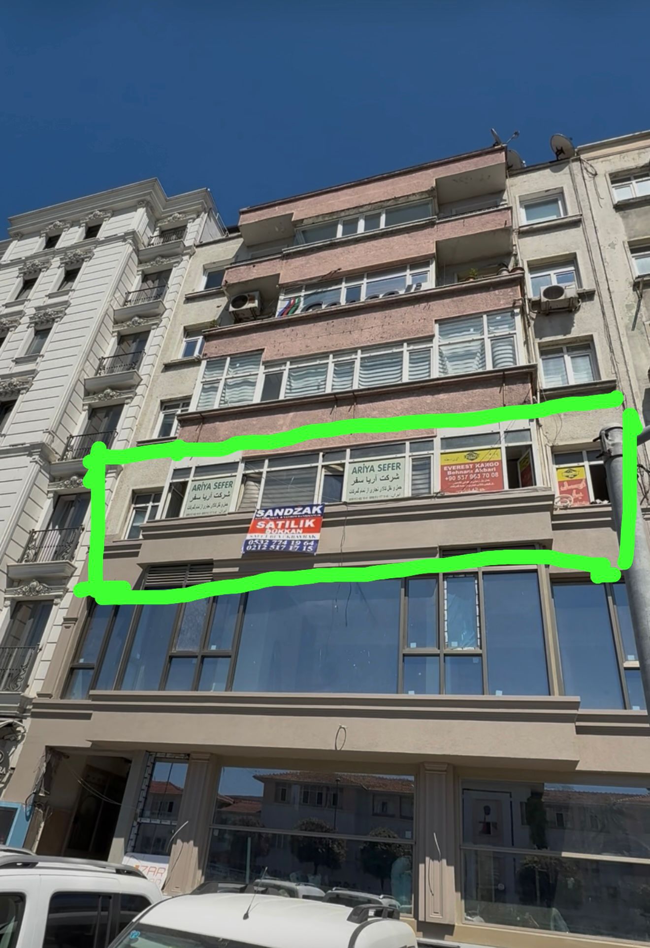 LALELİ-AKSARAY-ATATÜRK BULVARI ÜZERİNDE.SATILIK-160 M2.KAT-2- OFİS-BÜRO-İŞYERİ.